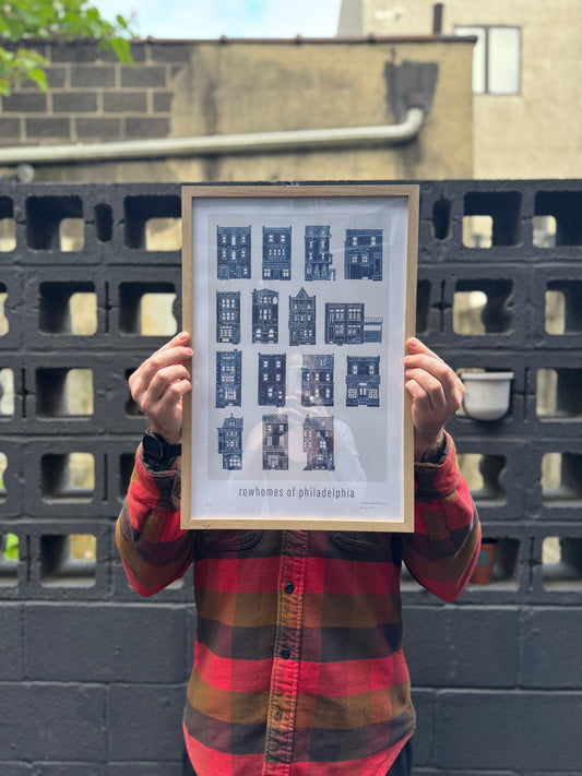 "Rowhomes of Philadelphia" - Poster #2